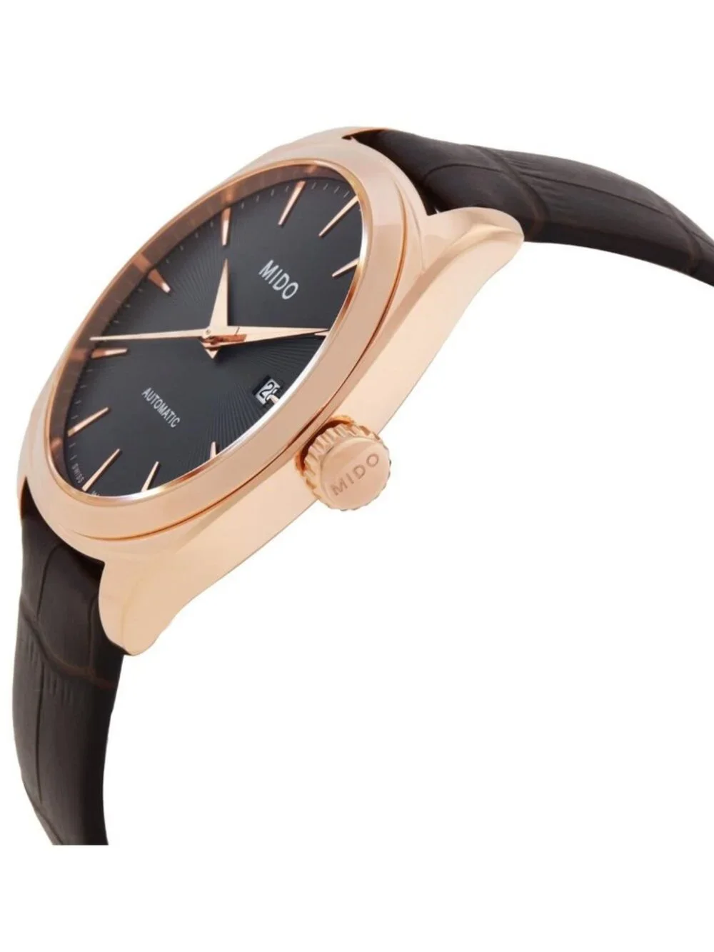 NWT Mido Belluna Royal Automatic Grey Dial Men's Watch